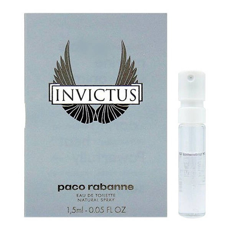 Paco Rabanne Men's Invictus EDT Spray 0.05 oz Fragrances 3349668584369