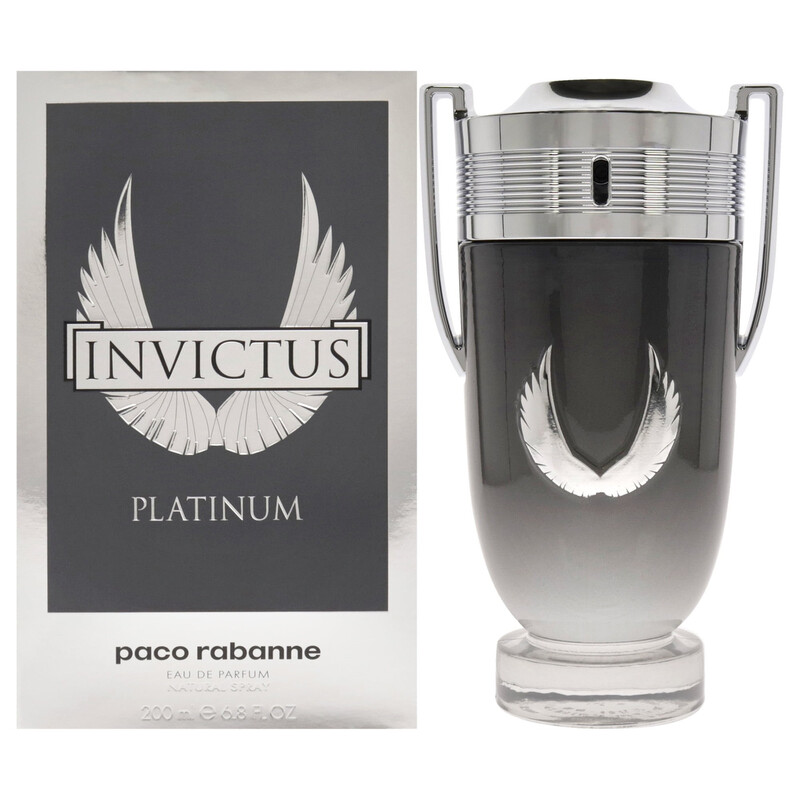 パコ ラバンヌ インビクタス プラチナ オードパルファム 100ミリ Paco Rabanne Men's Invictus Platinum EDP Spray 6.7 oz Fragrances