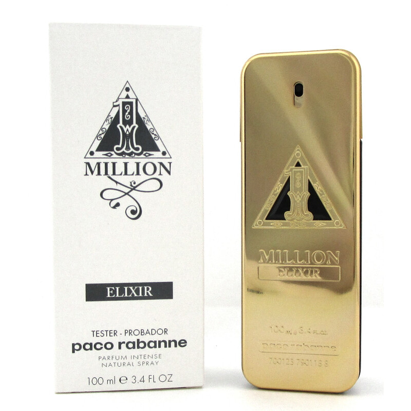 Paco Rabanne Men's One Million Elixir Intense EDP Spray 3.38 oz (Tester) Fragrances 0620358745968