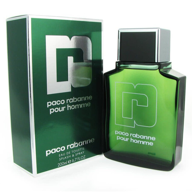 Rabanne 香水 Paco Rabanne Men's Paco Rabanne Pour Homme EDT 6.8 oz (200 ml
