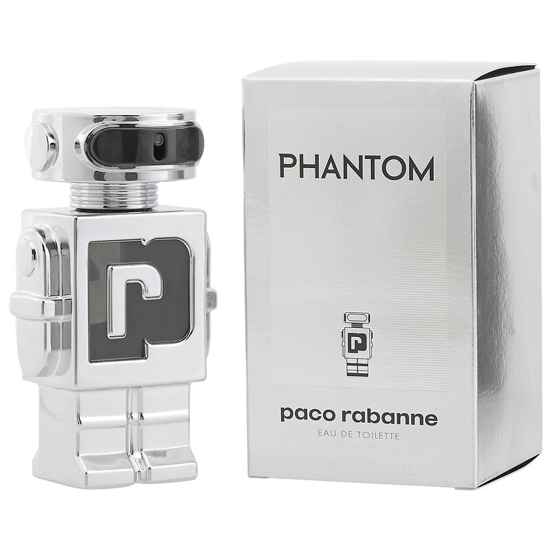 Paco Rabanne Men's Phantom EDT Spray 1.7 oz Fragrances 3349668582365
