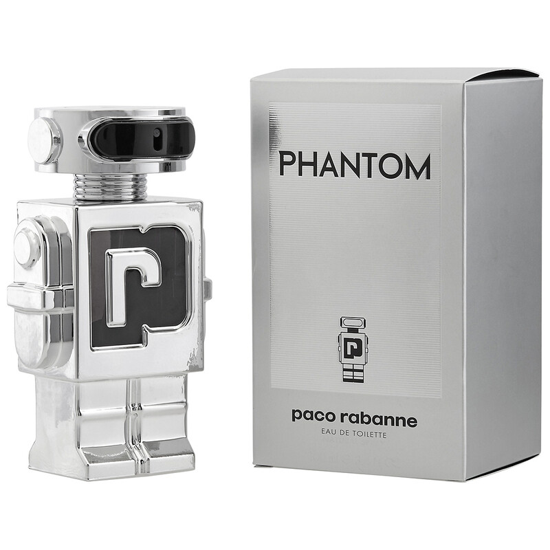 Paco Rabanne Men's Phantom EDT Spray 3.4 oz Fragrances