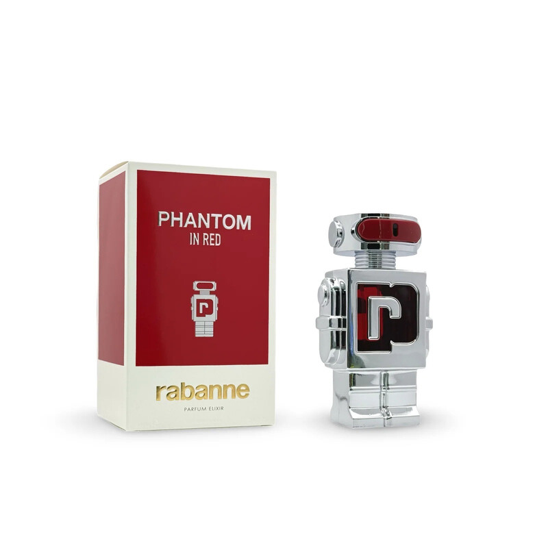 Paco Rabanne Men's Phantom In Red Elixir Parfum 3.4 oz Fragrances 3349668661640