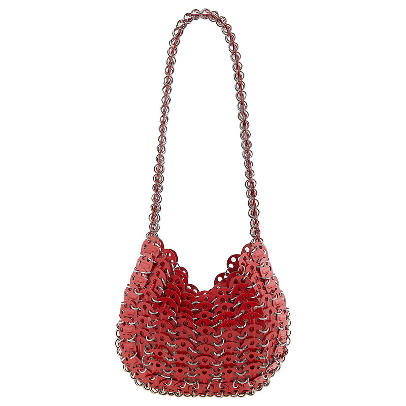 Paco Rabanne Red 1969 Moon Shoulder Bag 23PSS0337MET421