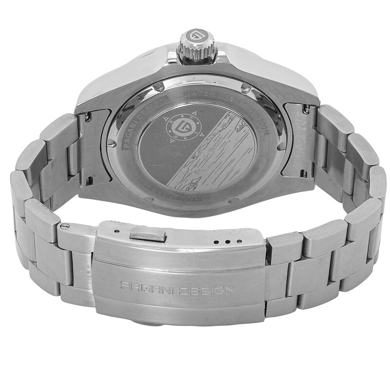 Pagani Design Explorer II Freccione GMT Automatic Black Dial Men's