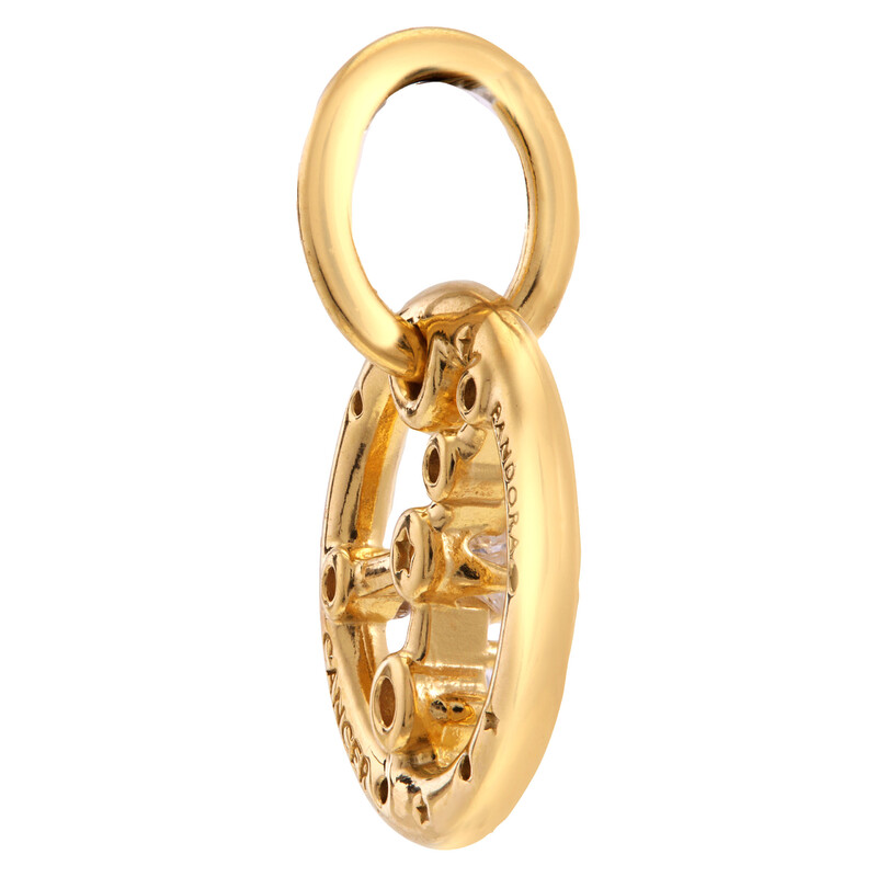Pandora Cancer Zodiac 14k Gold-plated Dangle Charm 762708C01