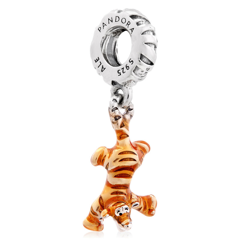 Pandora Disney Tigger Sterling Silver Dangle 792213C01