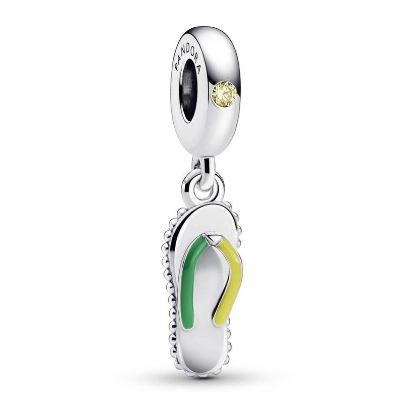 Pandora Flip-flop Dangle Charm 792197C01 5700302997194 - Jewelry