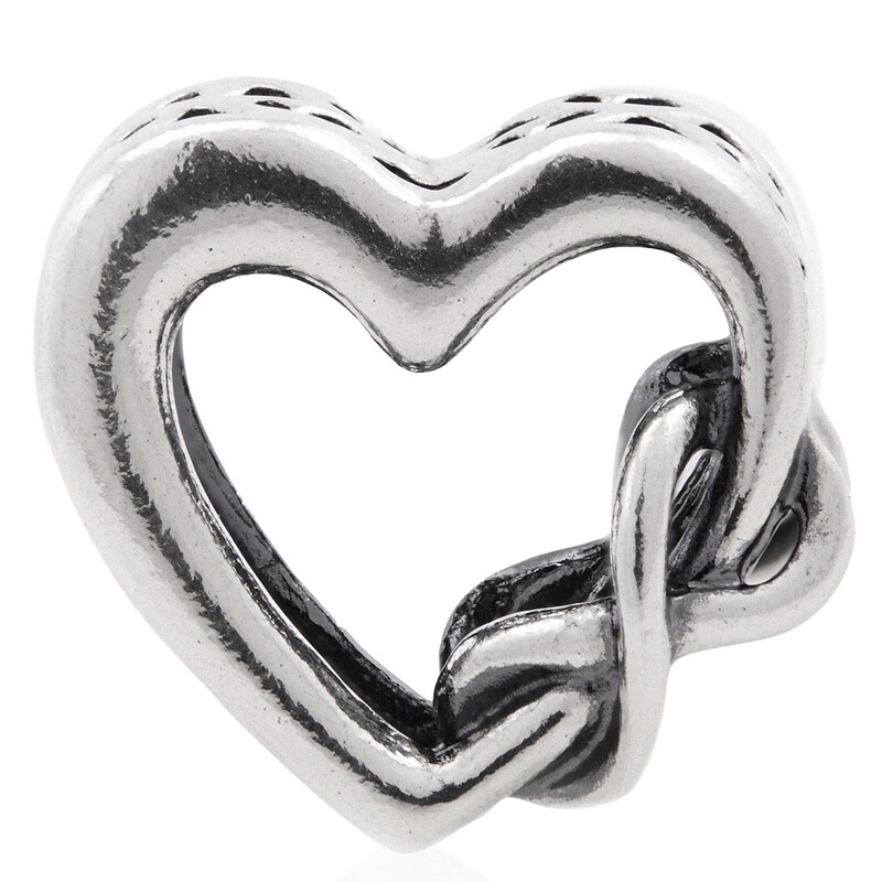 Pandora Heart And Infinity Sterling Silver Charm 798825C00