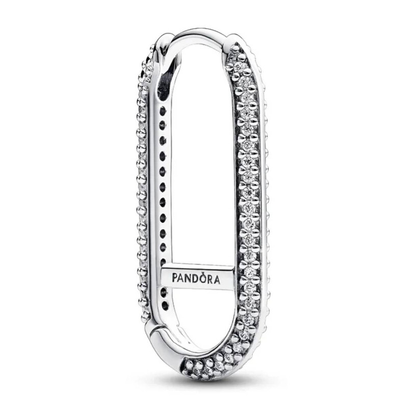 Pandora Ladies ME Extended Pave Link Single Earring 292796C01 ...