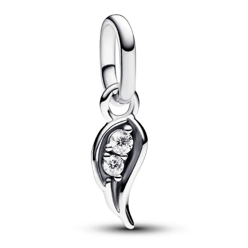 Pandora ME Sparkling Angel Wing Mini Dangle Charm 793041C01 ...