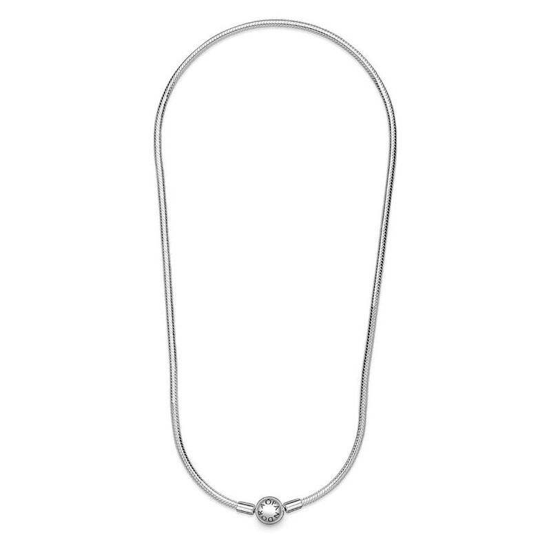 Pandora Moments Snake Chain Necklace, Size 45 cm 590742HV-45
