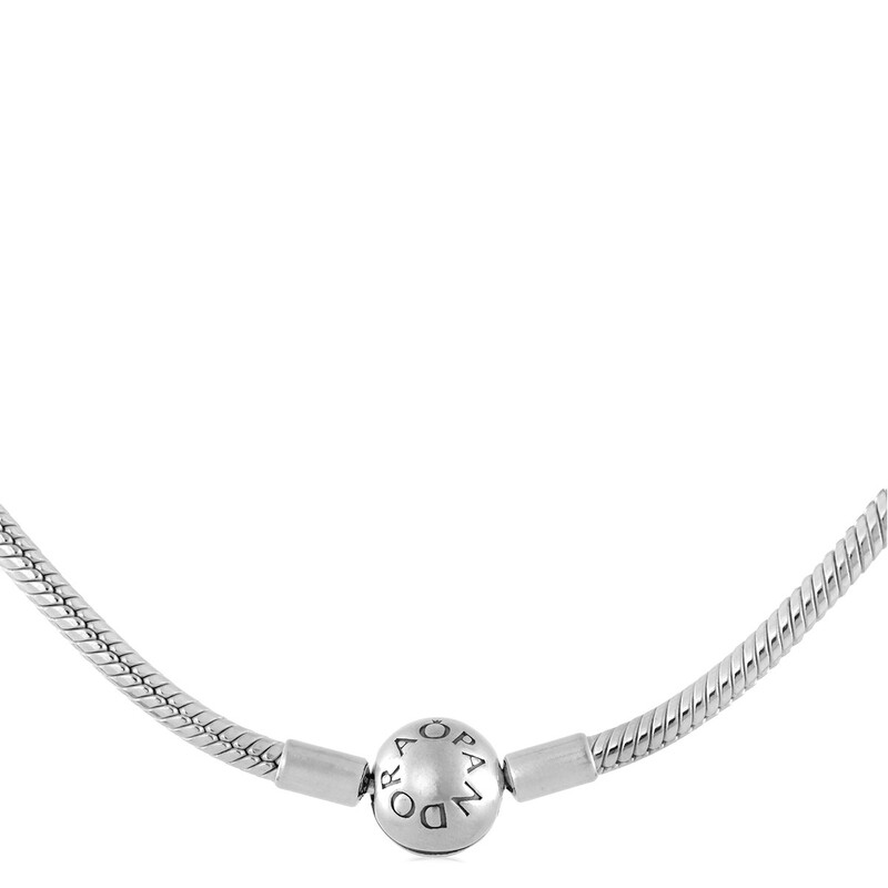 Pandora Moments Snake Chain Necklace, Size 40 cm 590742HV-40