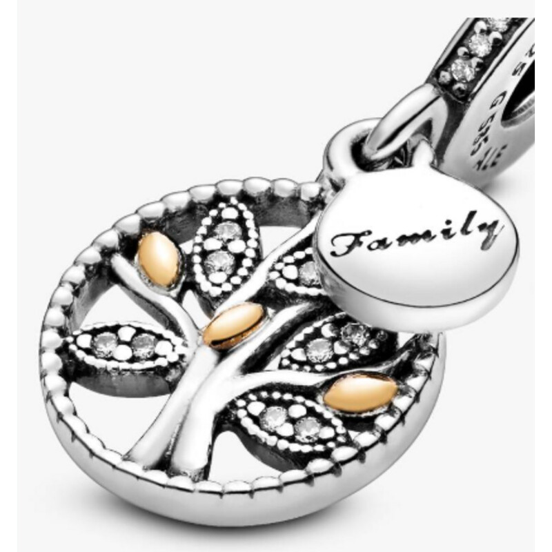 Pandora Sparkling Family Tree Dangle Charm 791728CZ 5700302379419