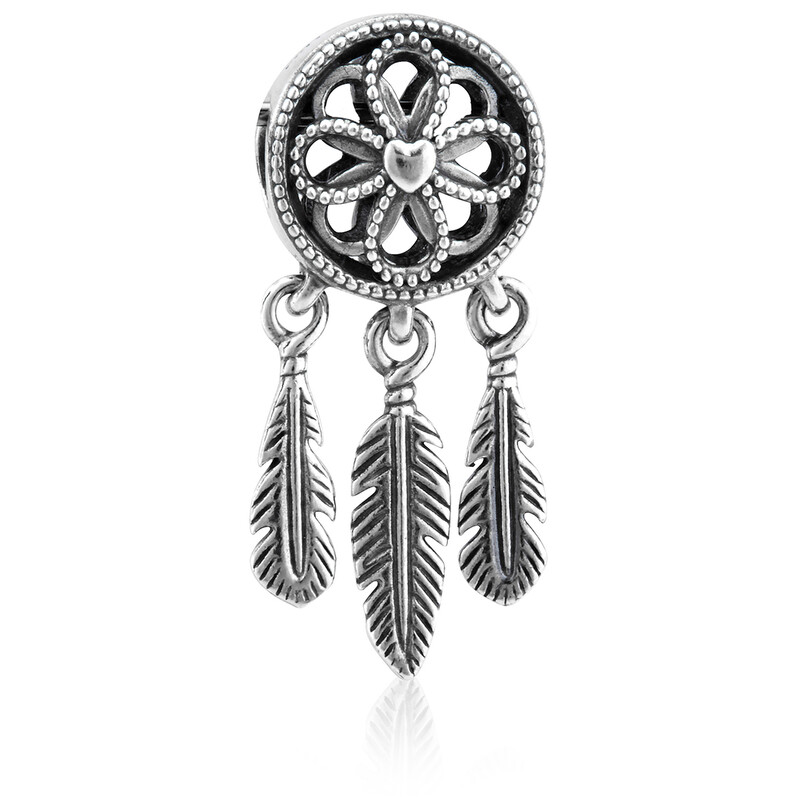 Pandora Spiritual Dreamcatcher Charm In Sterling Silver 797200 ...