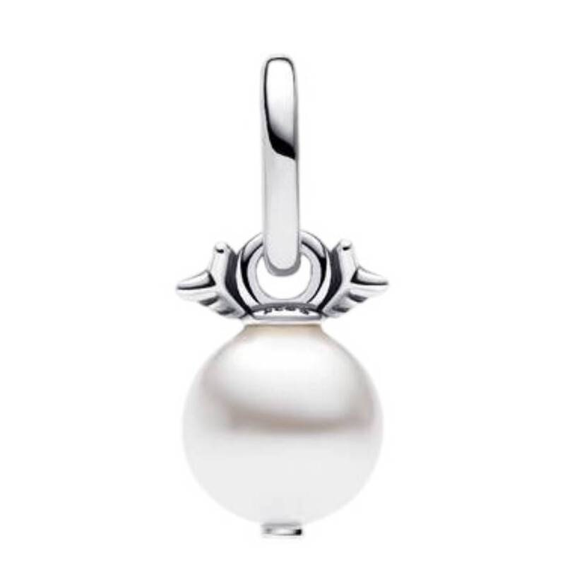 Pandora Sterling Sillver Pearl & Arrows Mini Dangle Charm 793687C01 ...