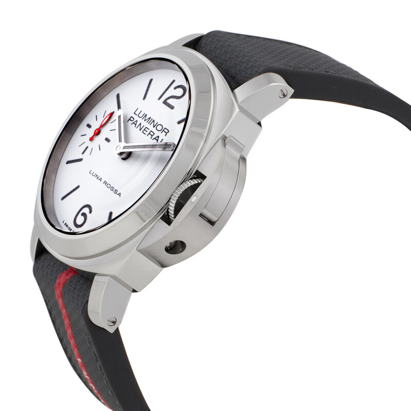 パネライ PANERAI PAM01342 ルミノール ルナロッサ スモールセコンド 自動巻き メンズ 良品 箱・保証書付き_808866 Panerai Luminor Luna Rossa Automatic White Dial Men's Watch