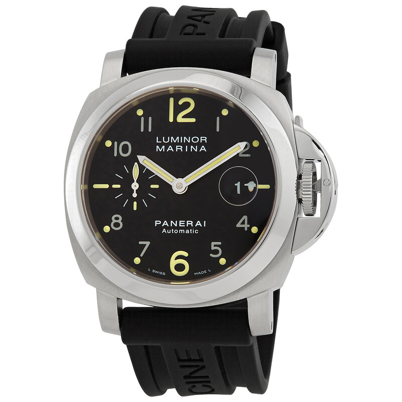 PANERAI LUMINOR MARINA 自動巻き腕時計 Panerai Luminor Marina Automatic Chronometer Black Dial Men's