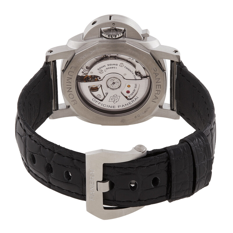 Panerai Luminor Quaranta BiTempo Automatic White Dial Men's Watch