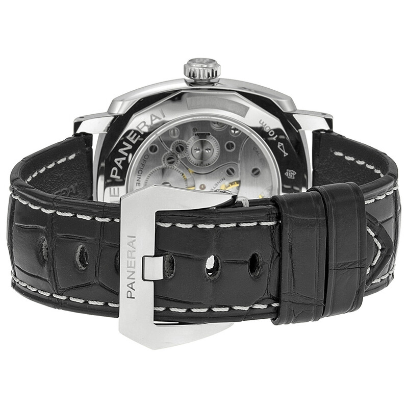 Panerai Radiomir 1940 Hand Wound Black Dial Black Leather Men's