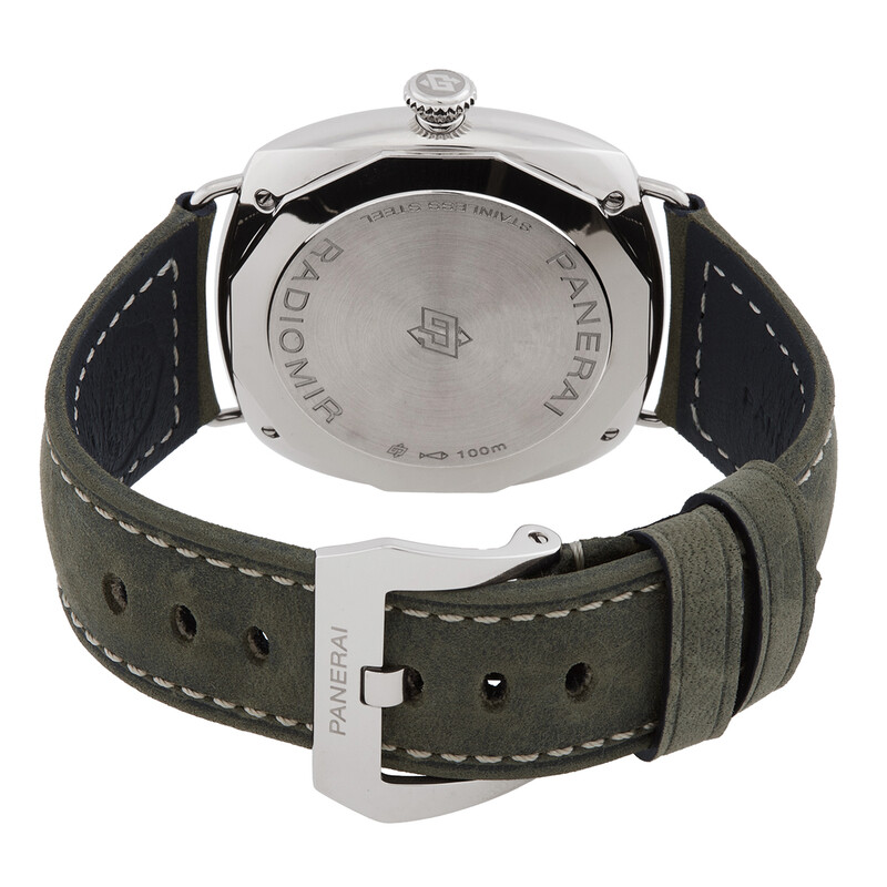 Panerai Radiomir Officine 45mm Hand Wind White Dial Men's Watch