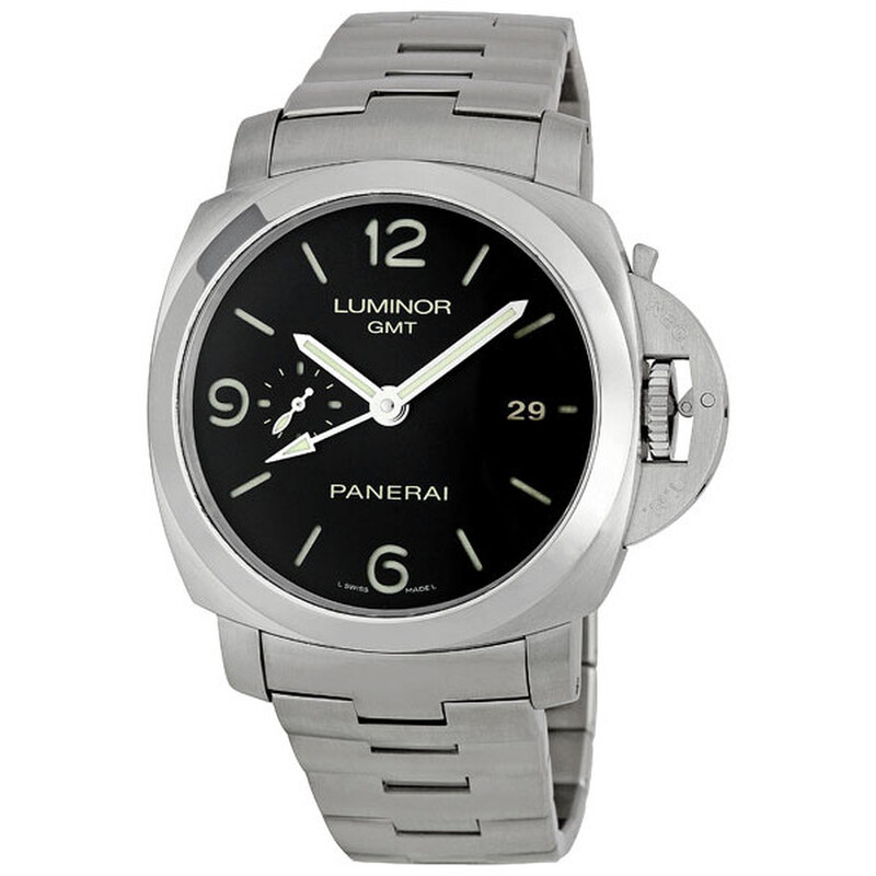 ⭐︎M⭐︎さま専用　パネライ PAM00329 ルミノールマリーナ GMT Panerai Steel Luminor 1950 GMT Watch PAM00329 7612456526886