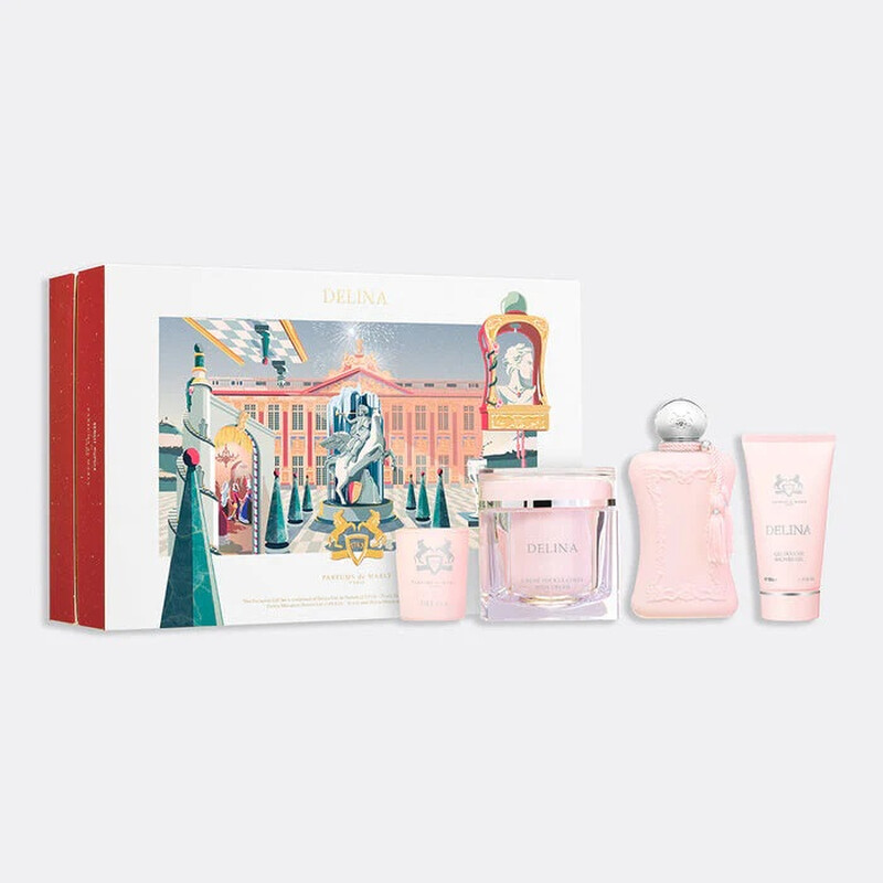 Parfums De Marly Ladies Delina Gift Set Fragrances 3700578503596 - Fragrances, Delina