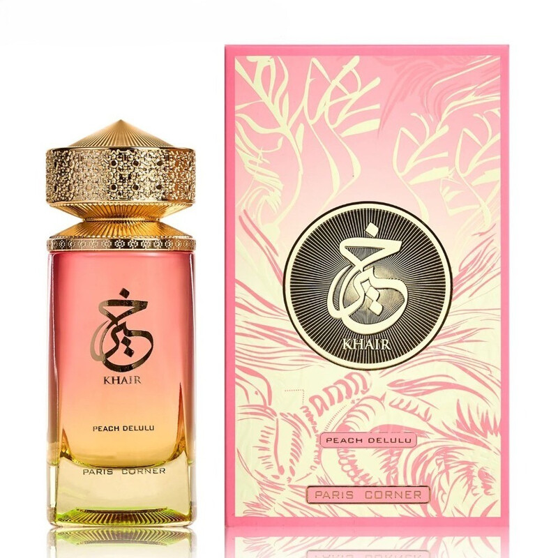 Paris Corner Ladies Khair Peach Delulu EDP Spray 3.4 oz Fragrances