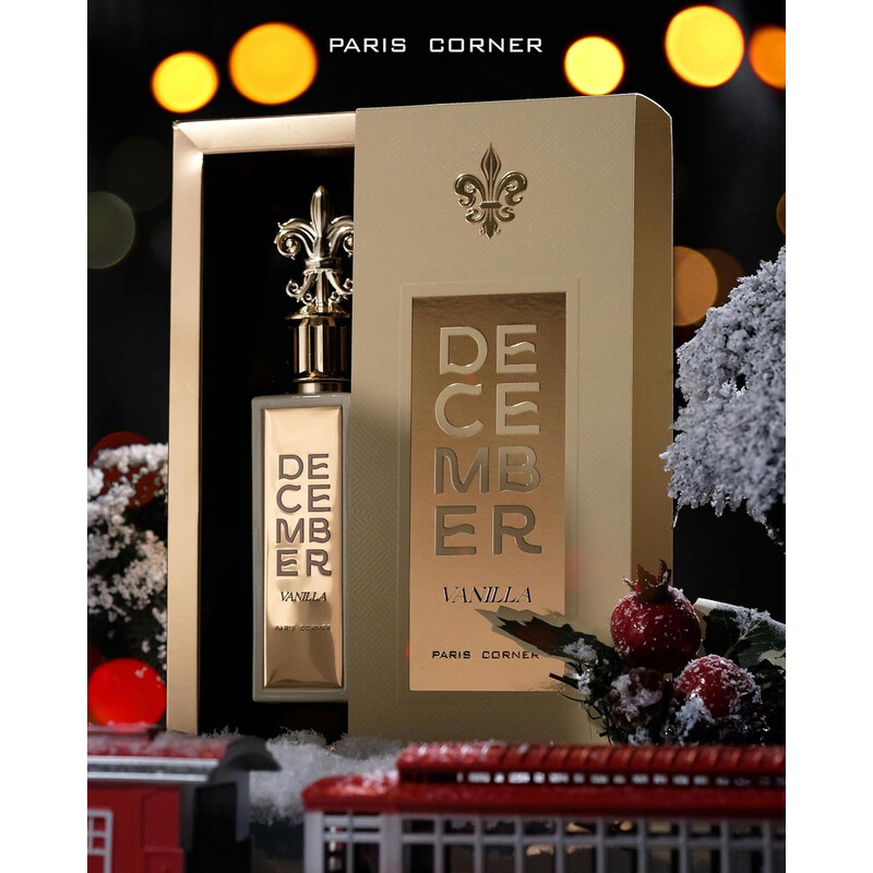 Paris Corner Unisex December Vanille EDP Spray 2.6 oz Fragrances