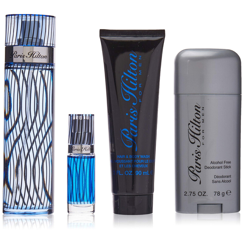 Paris Hilton Men's Paris Hilton 4pcs EDT Gift Set Bath & Body