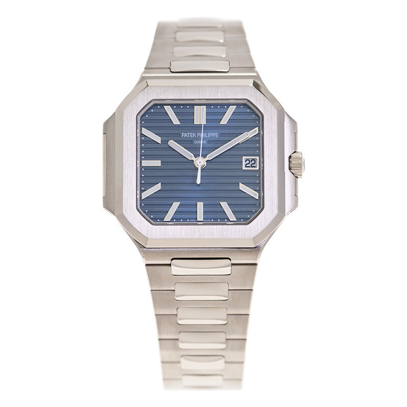 Patek Philippe Cubitus 40mm Automatic Blue Dial Men's Watch 7128