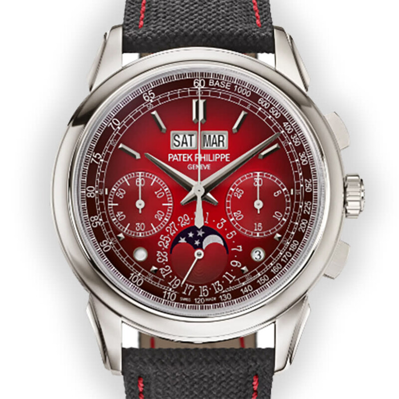 Patek Philippe Grand Complications Chronograph Lacquered Red Dial