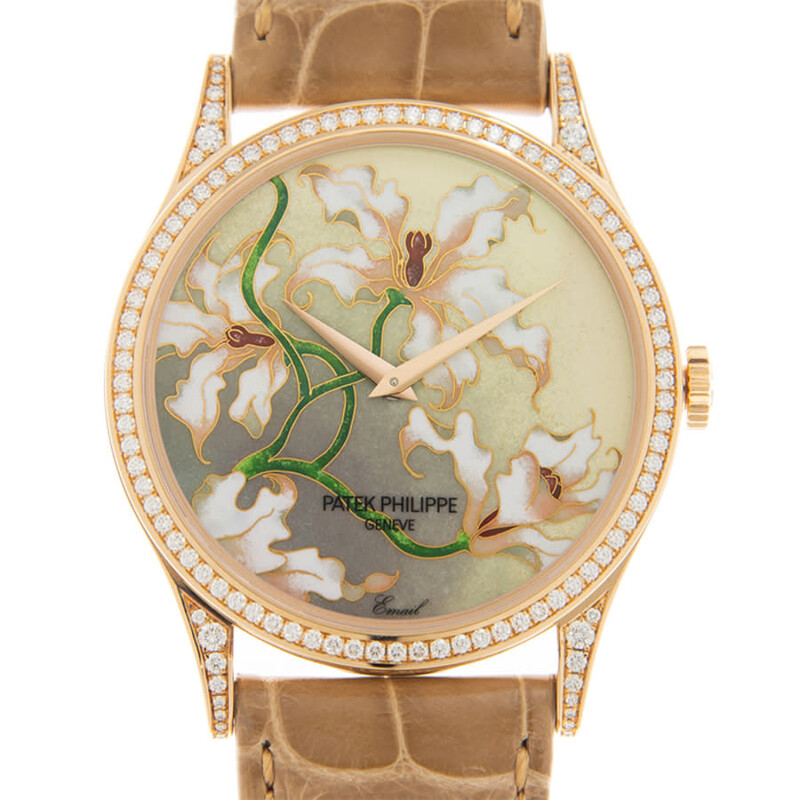 Patek Philippe Rare Handcrafts Automatic Diamond Cloisonne  display picture 1