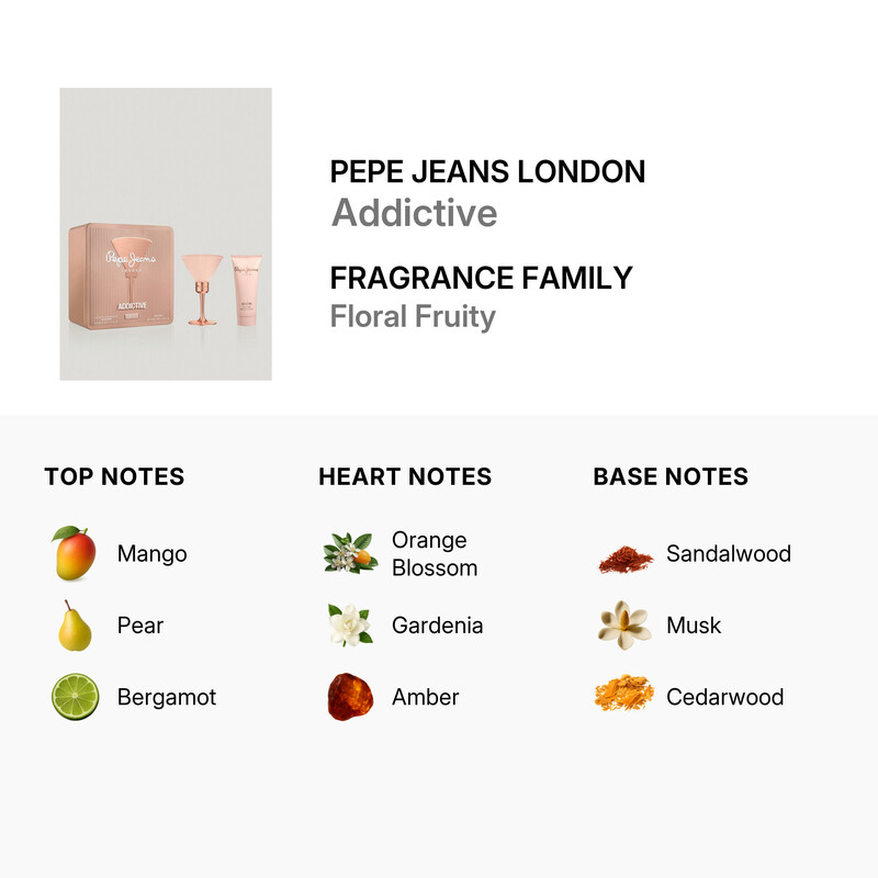 Pepe Jeans London Ladies Addictive Gift Set Fragrances