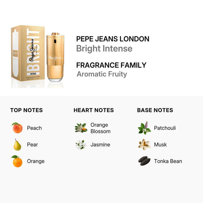 Pepe Jeans London Ladies Bright Intense EDP Spray 2.7 oz