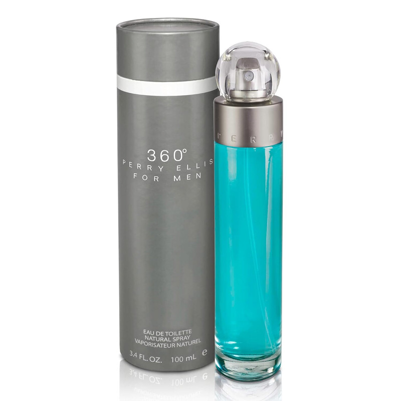 Perry Ellis Men's 360 for Men EDT Spray 3.4 oz Fragrances 844061018099