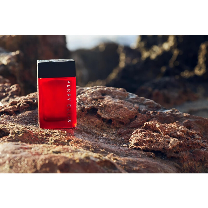 Perry Ellis Men's Bold Red 4pcs EDT Gift Set Fragrances