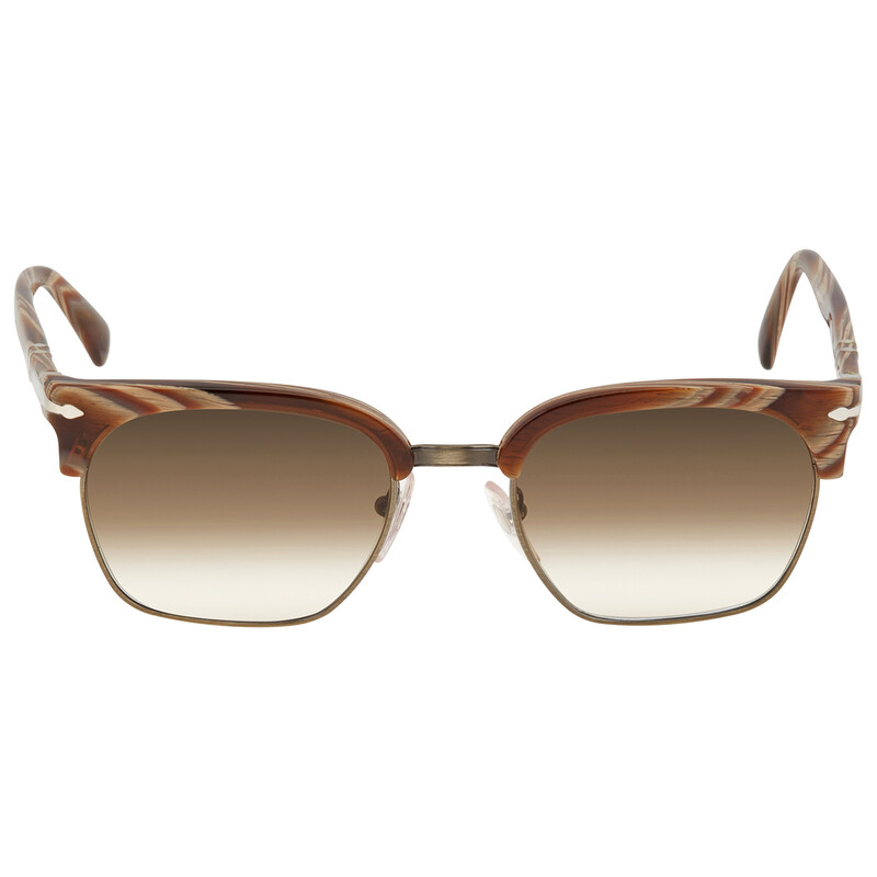 Persol Brown Gradient Square Unisex Sunglasses PO3199S  display picture 3