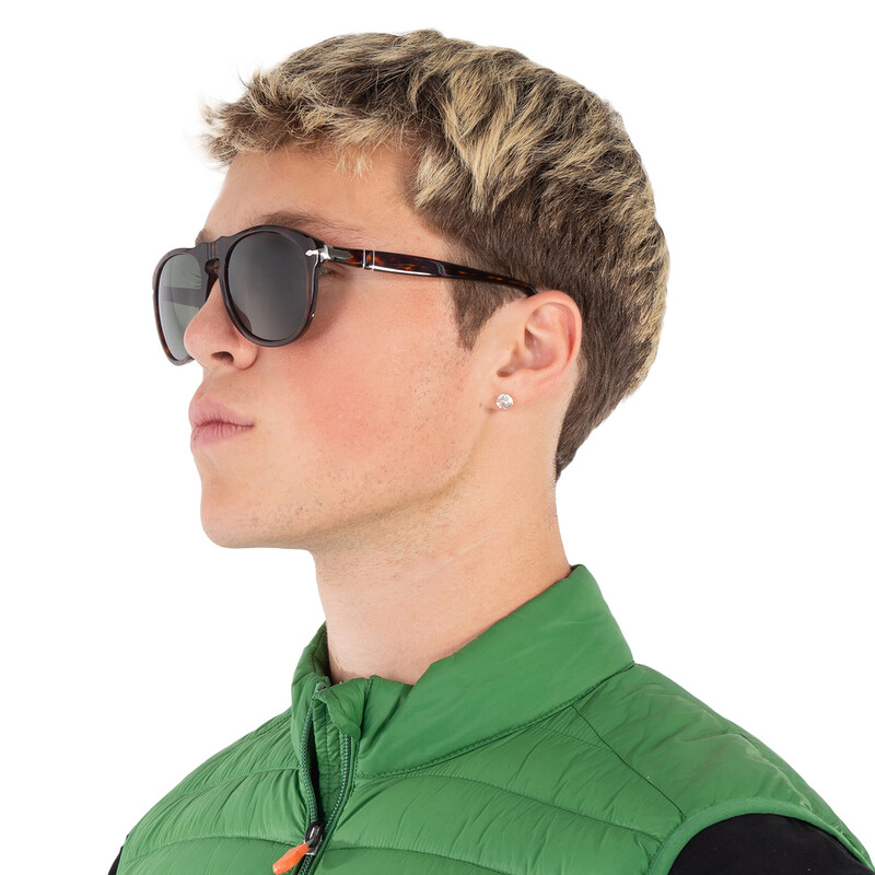 Persol Green Pilot Men's Sunglasses PO0649 24/31 56 713132003350