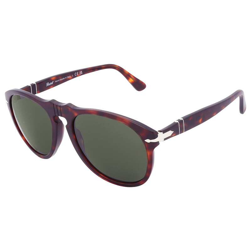 Persol Green Pilot Men's Sunglasses PO0649 24/31 56 713132003350