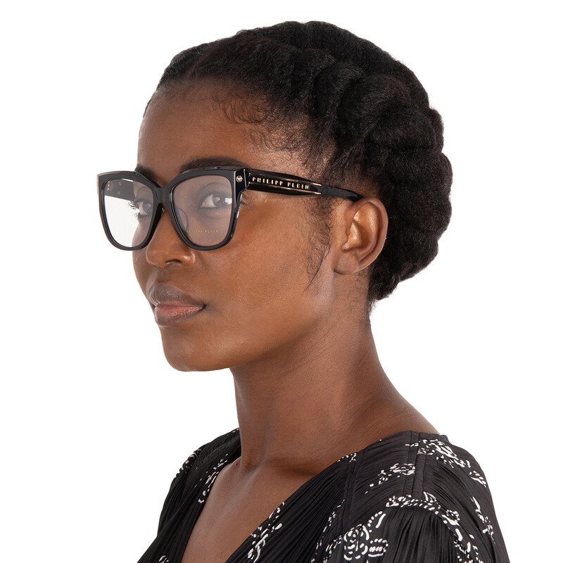 Philipp Plein VPP051M Eyeglasses Pattern Honey Acetate Cat-Eye VPP051M072855_1080x.jpg?v=  main image 4