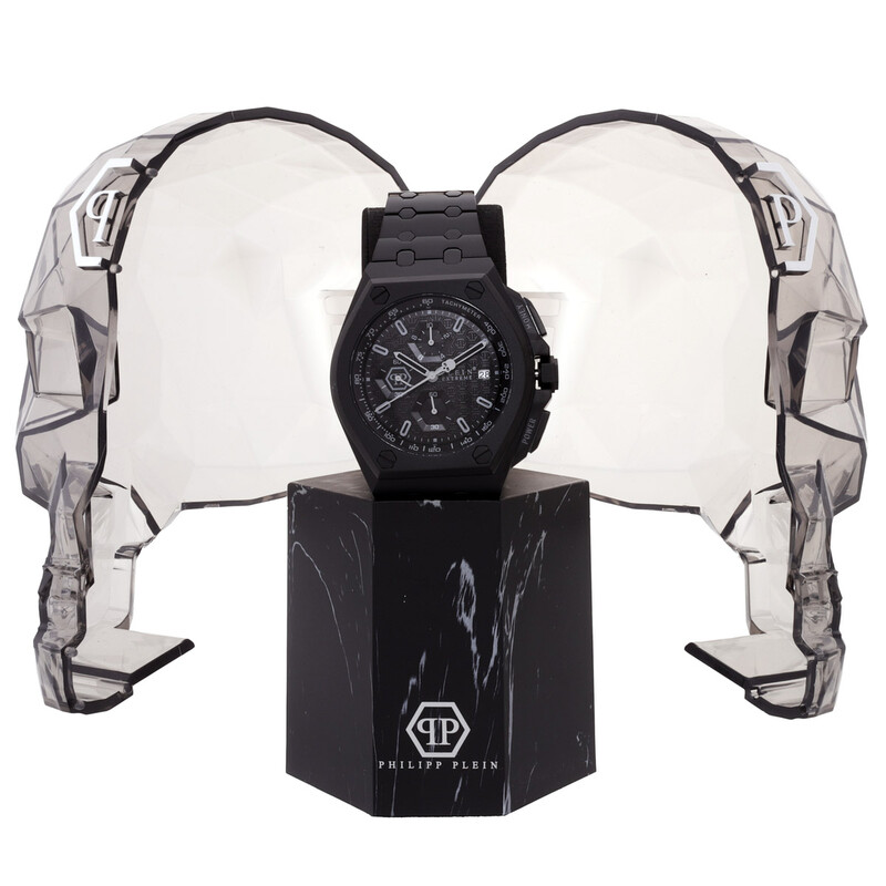 Philipp Plein Extreme Chronograph Quartz Black Dial Men's Watch