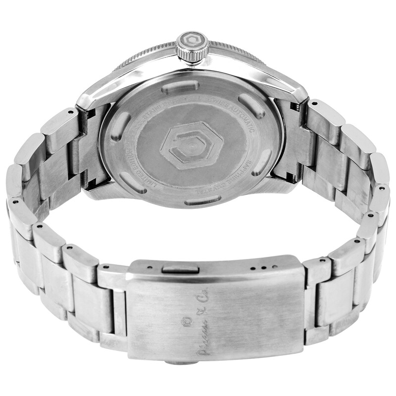Picasso And Co Automatic Blue Dial Stainless Steel Men's Watch
