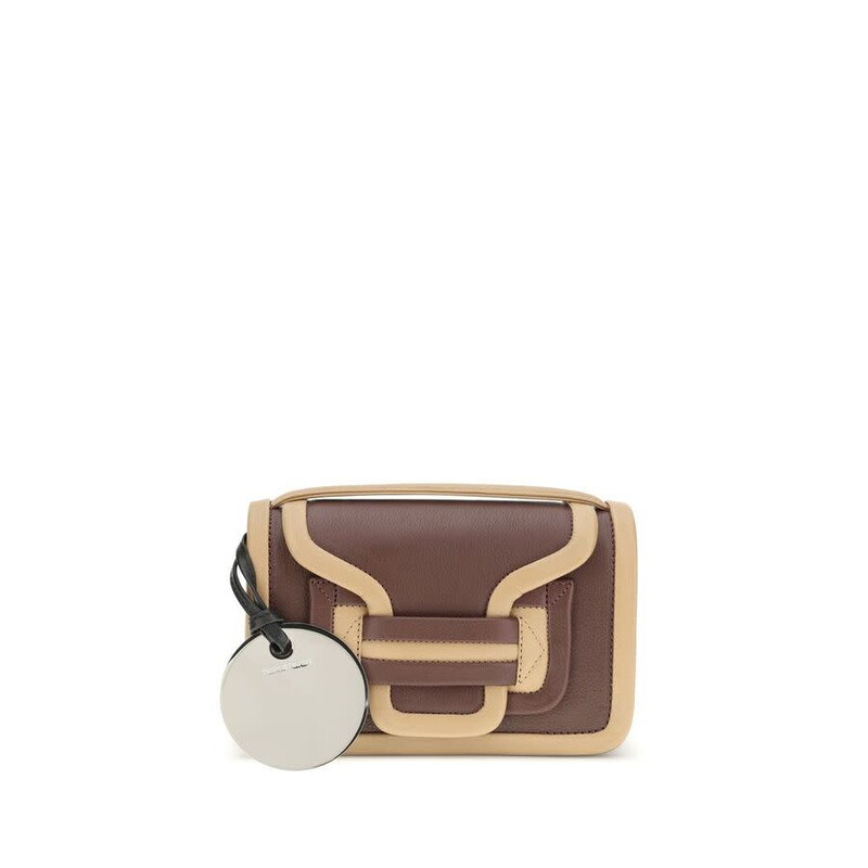 Pierre Hardy Alpha Shoulder Bag — Brown PIQV08BURGUNDYCABB