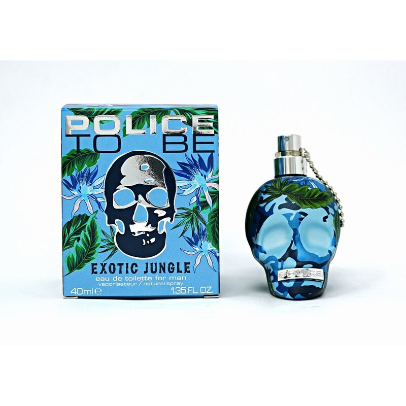 Police Men's To Be Exotic Jungle EDT Spray 1.35 oz Fragrances 679602173124