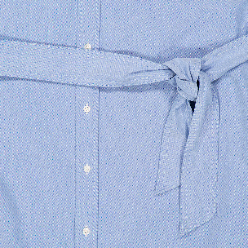 princess polly baby blue dress Polo Ralph Lauren Midi Striped A-line Shirt Dress | Blue main image 1