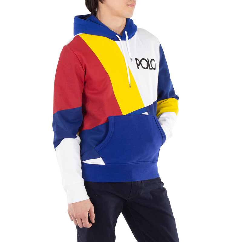 Polo Ralph Lauren Logo Graphic Pattern Hoodie, Size X-Small
