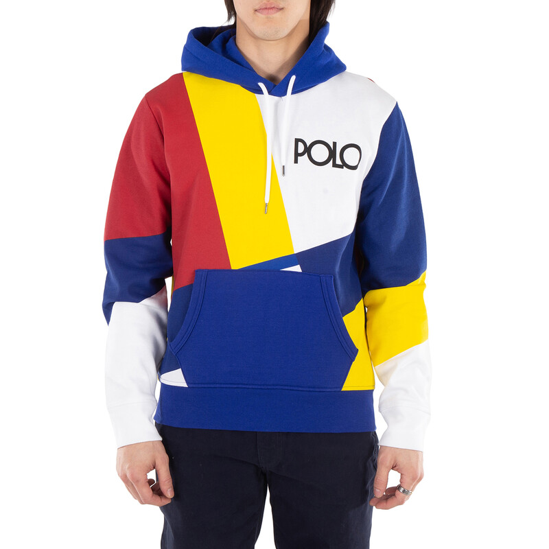 Polo Ralph Lauren Logo Graphic Pattern Hoodie, Size X-Small
