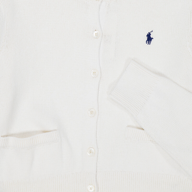 Polo Ralph Lauren Long Sleeve Cotton Cardigan, Size Large