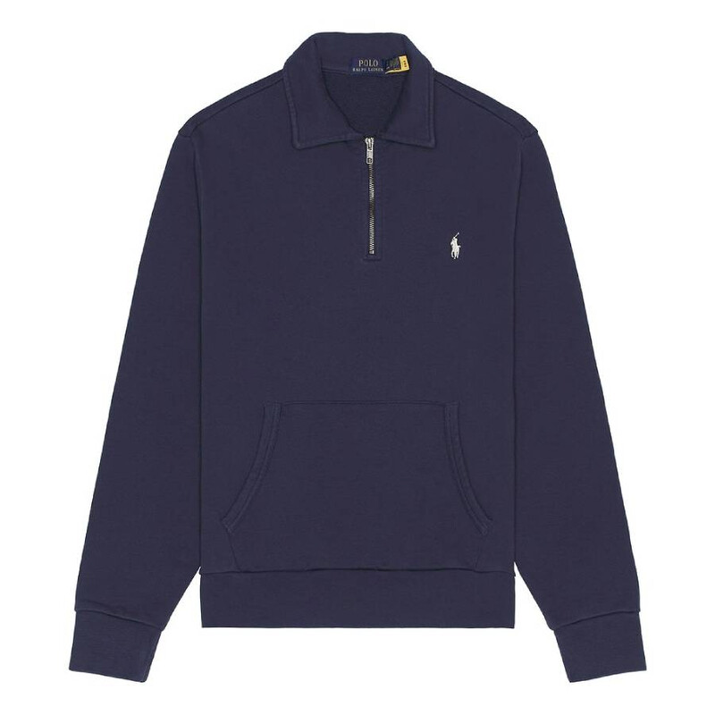Polo Ralph Lauren Loopback Terry Quarter-Zip Sweatshirt, Size X